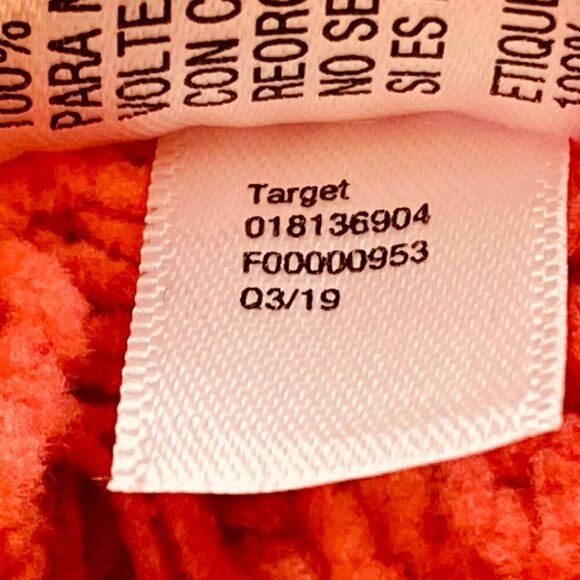 A New Day Coral Knit Crewneck Sweater – Size Large - Picture 8 of 14